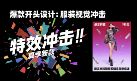 大墨老师·服装类短视频剪辑实战速成课-zhichuangquan