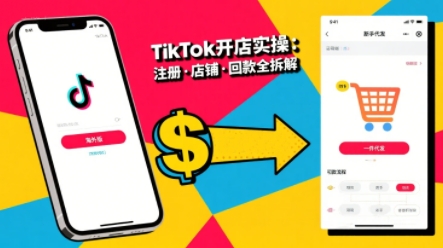 TikTok从开店到投流的进阶课，从基础实操到高阶技巧一网打尽-zhichuangquan