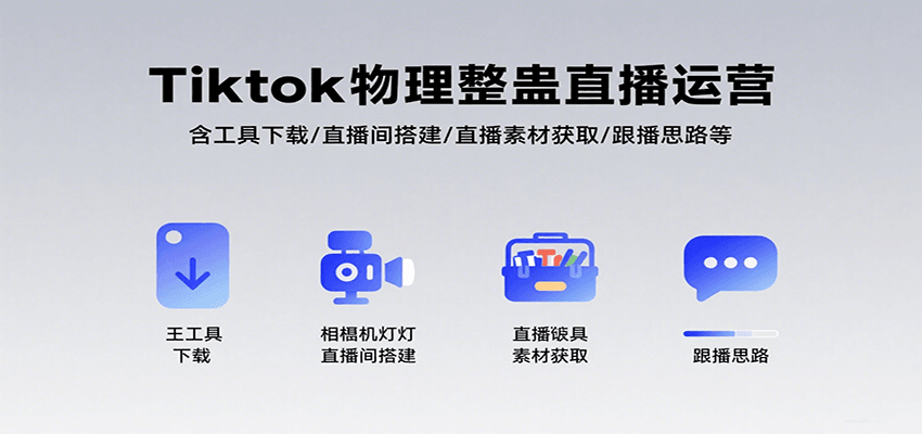 Tiktok物理整蛊直播运营，包含工具下载/直播间搭建/直播素材获取/跟播思路等-zhichuangquan