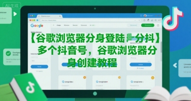 谷歌浏览器分身登陆多个抖音号，谷歌浏览器分身创建教程-zhichuangquan