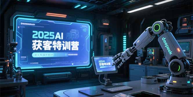 2025AI获客特训营，AI图文视频全制作，deepseek工具实操教学-zhichuangquan