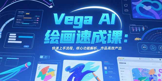 Vega AI绘画速成课：快速上手流程，核心功能解析，作品高效产出-zhichuangquan