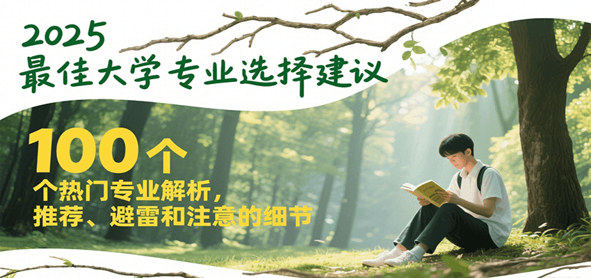 2025最佳大学专业选择建议，100个热门专业解析，推荐、避雷和注意的细节-zhichuangquan