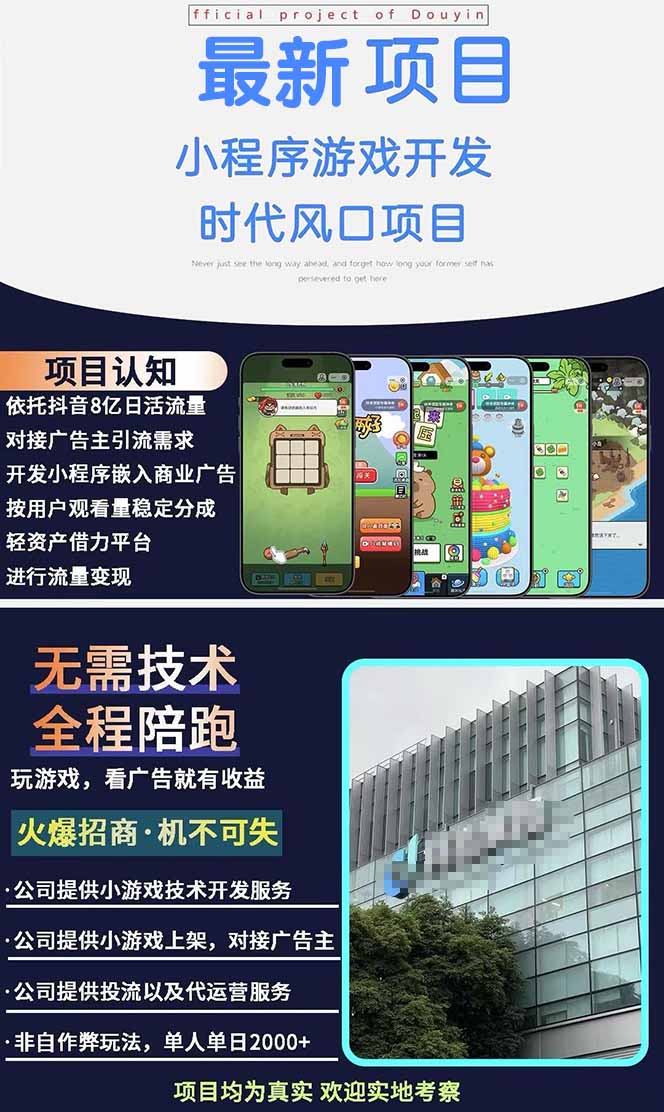 图片[1]-2025最热抖音项目 Ai时代风口项目小程序游戏开发 实测单个游戏日收入1800+-zhichuangquan