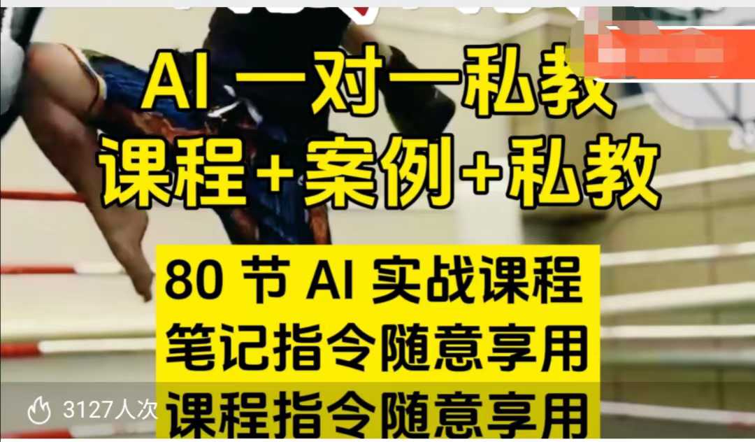 AI指令实战课，课程+案例，80节AI实战课程，笔记指令随意享用，课程指令随意享用(更新7月)-zhichuangquan