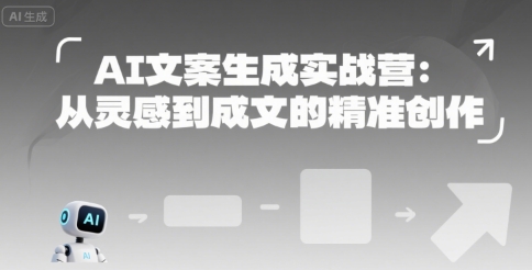AI文案生成实战营：从灵感到成文的精准创作-zhichuangquan