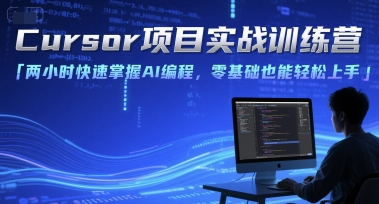 Cursor项目实战训练营，两小时快速掌握AI编程，零基础也能轻松上手-zhichuangquan