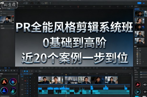 PR全能风格剪辑系统班，0基础到高阶，近20个案例一步到位-zhichuangquan
