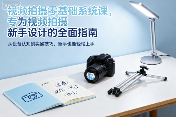 视频拍摄零基础系统课，专为视频拍摄新手设计的全面指南-zhichuangquan