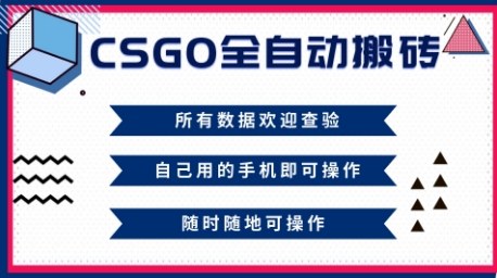 CSGO全自动搬砖，年底钱回家好项目，当天可拿到结果，新手小白轻松月入1W+【揭秘】-zhichuangquan