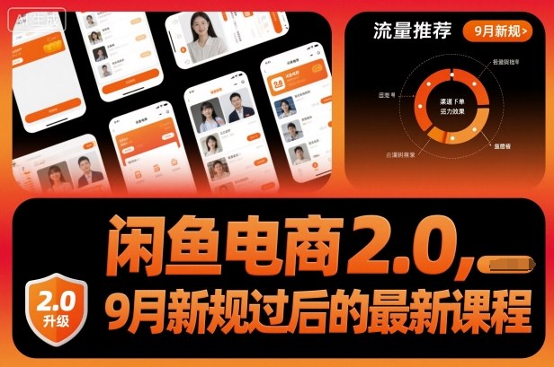 闲鱼电商2.0，9月新规过后的最新课程-zhichuangquan
