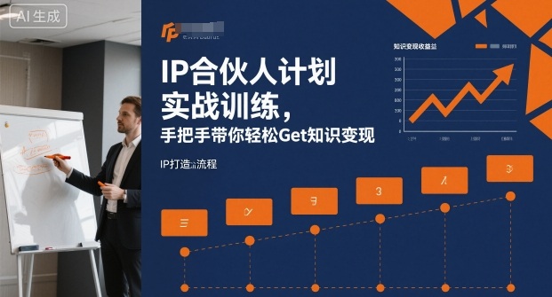 IP合伙人计划实战训练，手把手带你轻松Get知识变现-zhichuangquan