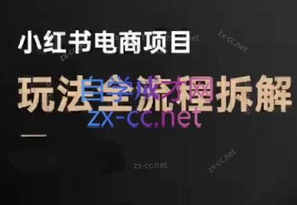 菲菲老师·小红书电商玩法(更新9月)-zhichuangquan