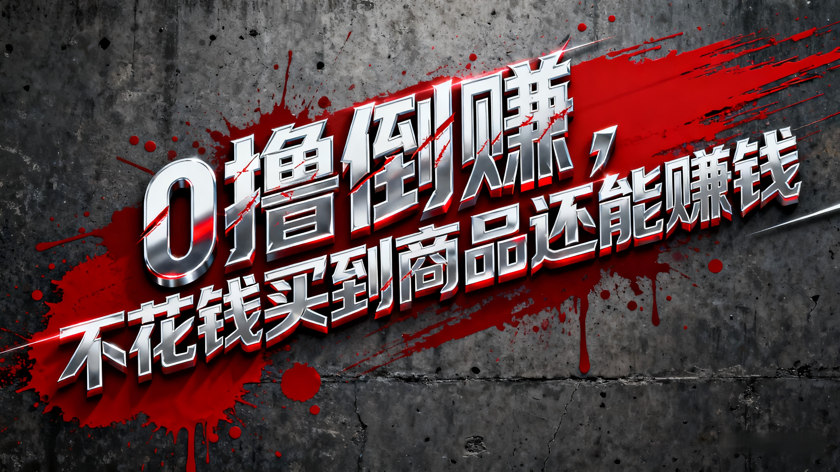 淘宝0元购薅羊毛，免单倒赚暴力玩法，人人能做，纯干货-zhichuangquan