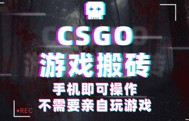 CSGO游戏挂机捡漏，单日扫货500+，年底小高峰上车可吃肉，手机即可操作...-zhichuangquan