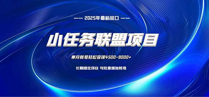 小任务联盟项目：一台电脑每天只需10分钟，轻松简单稳定-zhichuangquan