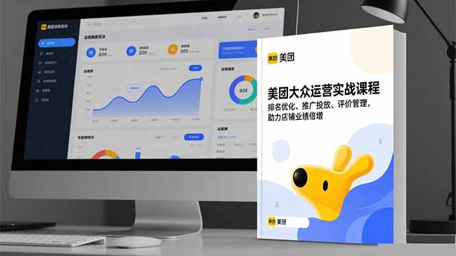 美团大众运营实战课程，排名优化、推广投放、评价管理，助力店铺业绩倍增-zhichuangquan