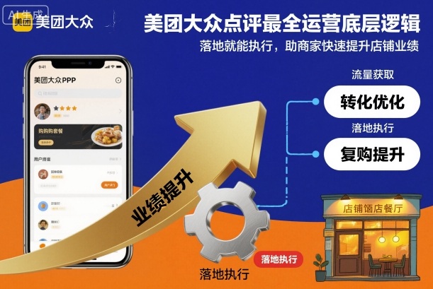 美团大众点评最全运营底层逻辑，落地就能执行，助商家快速提升店铺业绩-zhichuangquan