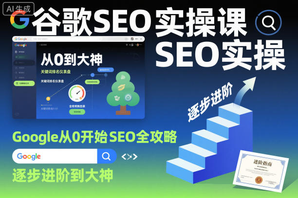 谷歌SEO实操课，Google从0开始SEO全攻略，逐步进阶到大神-zhichuangquan