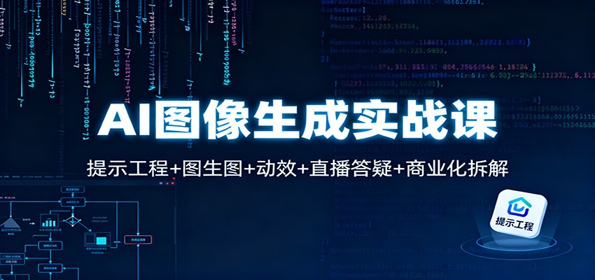 AI图像生成实战课：提示工程+图生图+动效+直播答疑+商业化拆解-zhichuangquan