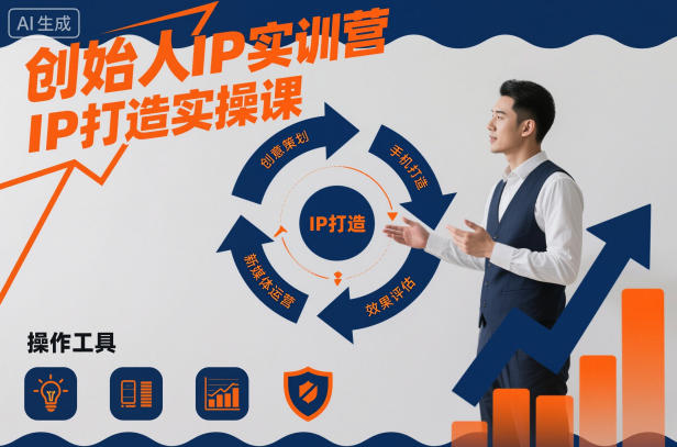 创始人IP实训营，IP打造实操课-zhichuangquan