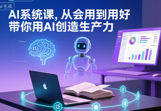 AI系统课，从会用到用好，带你用AI创造生产力-zhichuangquan