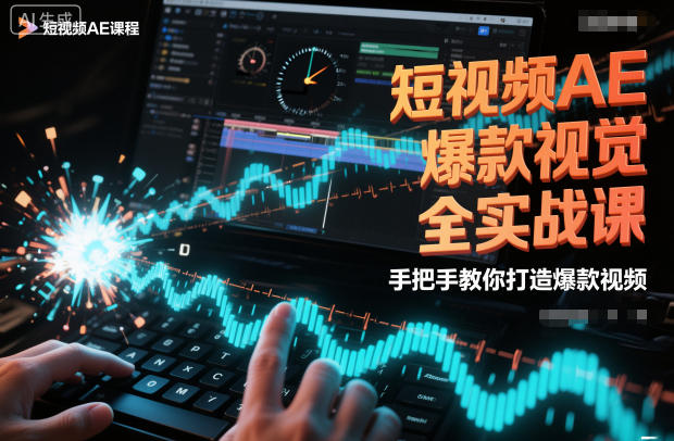 短视频AE爆款视觉全实战课，手把手教你打造爆款视频-zhichuangquan