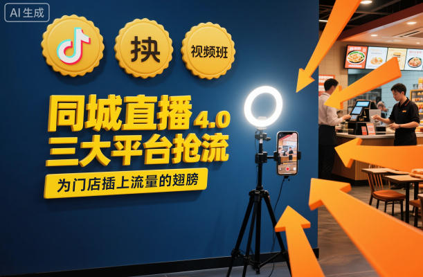同城直播实操班4.0，三大平台抢流，为门店插上流量的翅膀-zhichuangquan