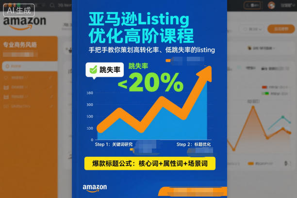 亚马逊Listing优化高阶课程，手把手教你策划高转化率、低跳失率的listing-zhichuangquan
