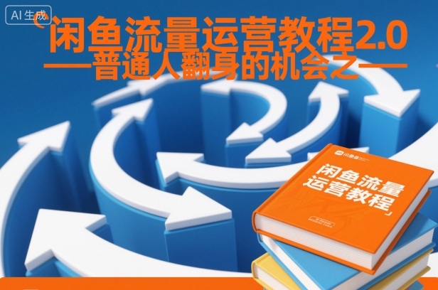 闲鱼流量运营教程2.0——普通人翻身的机会之一-zhichuangquan