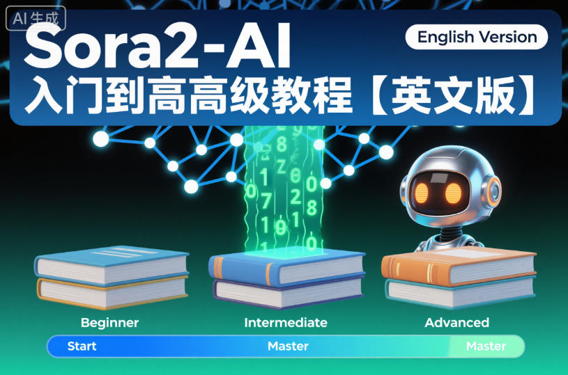 Sora2-AI入门到高级教程【英文版】-zhichuangquan