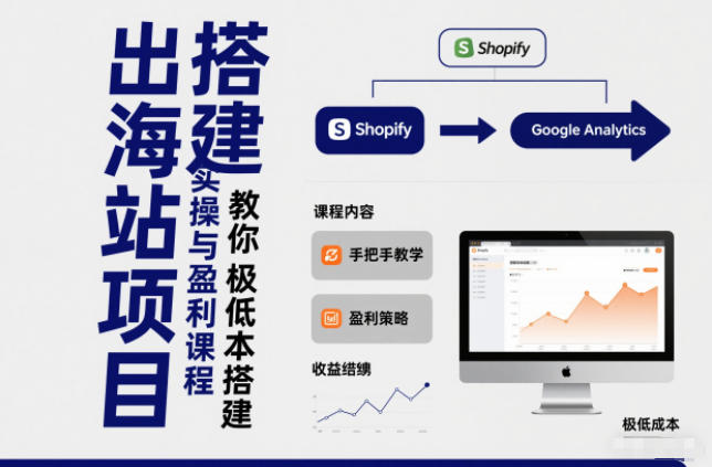 小淘出海站项目，搭建实操与盈利课程，手把手教你用极低成本搭建-zhichuangquan